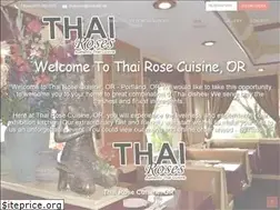Sites similar to thairosescuisine.com