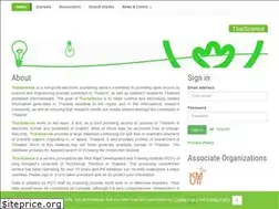 Sites similar to thaiscience.info