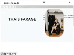 Sites similar to thaisfarage.com.br