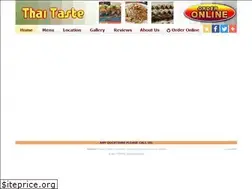 Sites similar to thaitasteoh.com