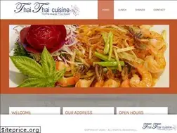 Sites similar to thaithaicuisinenc.com