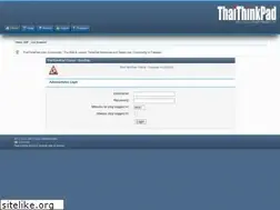 Sites similar to thaithinkpad.com