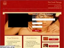 Sites similar to thaitouchtherapy.co.uk
