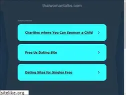 Sites similar to thaiwomantalks.com