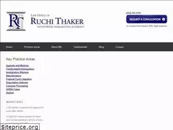 Sites similar to thakerlaw.com