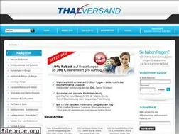 Sites similar to thal-versand.de