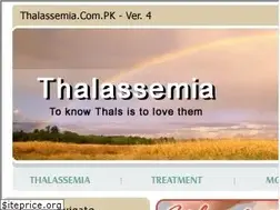 Sites similar to thalassemia.com.pk