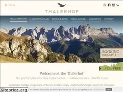 Sites similar to thalerhof.net