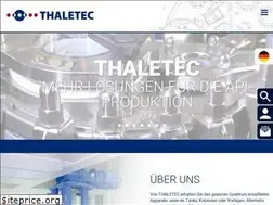 Sites similar to thaletec.com