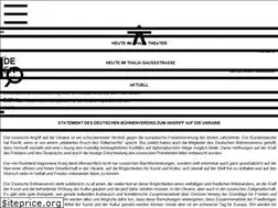 Sites similar to thalia-theater.de