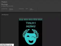 Sites similar to thaliasmusingsnovels.com