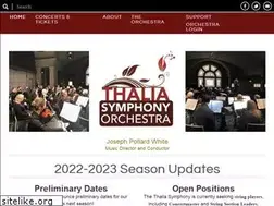Sites similar to thaliasymphony.org