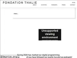 Sites similar to thalieartfoundation.org