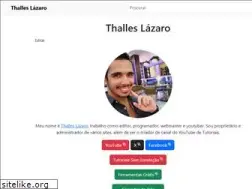 Sites similar to thalles.net