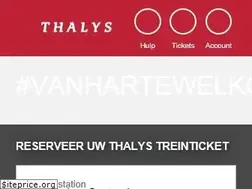 Sites similar to thalys.nl