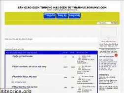 Sites similar to thamhue.forumvi.com