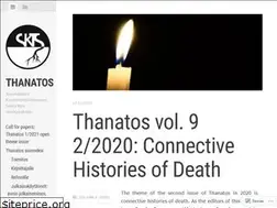 Sites similar to thanatos-journal.com