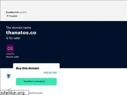 Sites similar to thanatos.co