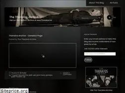 Sites similar to thanatosarchive.com