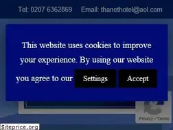 Sites similar to thanethotel.co.uk