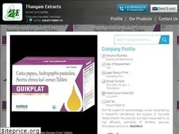 Sites similar to thangamextracts.com