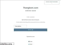 Sites similar to thangbom.com
