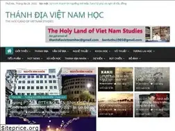 Sites similar to thanhdiavietnamhoc.com