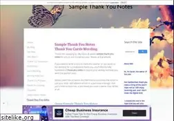 Sites similar to thank-you-note-examples-wording-ideas.com