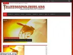 Sites similar to thankgodforjesus.org