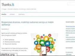 Sites similar to thanks.lt