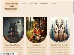 Sites similar to thanksgiving-party.com