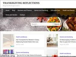 Sites similar to thanksgivingreflections.com