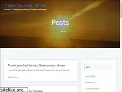 Sites similar to thankyougodamen.net