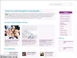 Sites similar to thankyouletters.co.uk