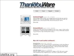 Sites similar to thankyouware.com