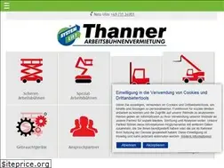 Sites similar to thannerlift.de