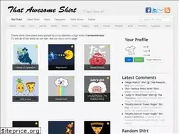 Sites similar to thatawesomeshirt.com