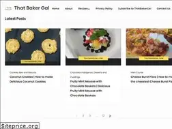 Sites similar to thatbakergal.com