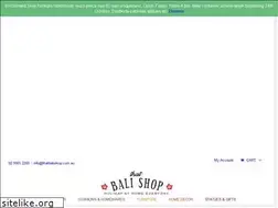 Sites similar to thatbalishop.com.au