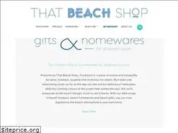 Sites similar to thatbeachshop.com.au