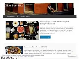 Sites similar to thatbestbite.com