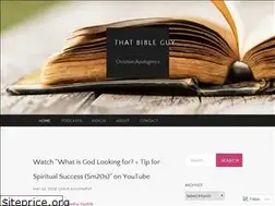 Sites similar to thatbibleguy.org
