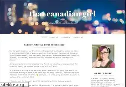 Sites similar to thatcanadiangirl.co.uk
