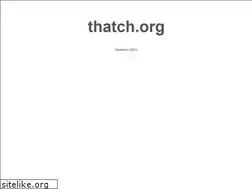 Sites similar to thatch.org