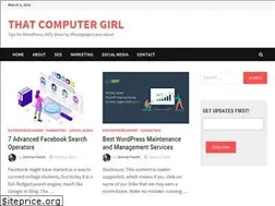 Sites similar to thatcomputergirl.com