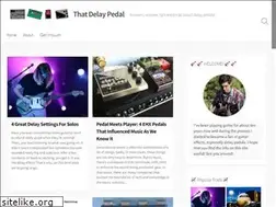 Sites similar to thatdelaypedal.com