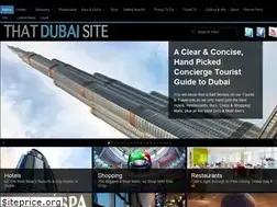 Sites similar to thatdubaisite.com