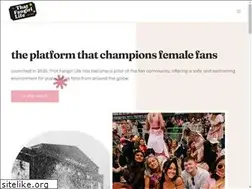 Sites similar to thatfangirllife.com