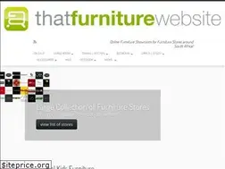 Sites similar to thatfurniturewebsite.co.za