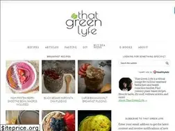 Sites similar to thatgreenlyfe.com